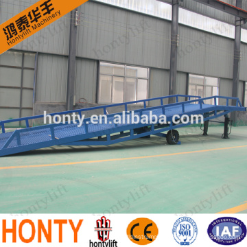 10 ton mobile adjustable loading container dock ramp for forklift for sale